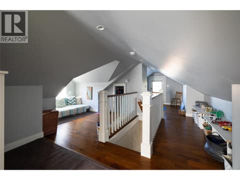 Loft den, sitting area at 4004 Pleasant Valley Road, Harwood, Vernon