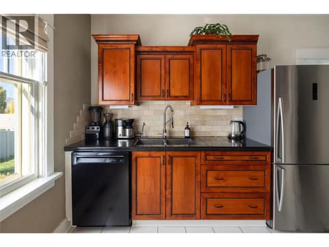 Natural light into your kitchen at 4004 Pleasant Valley Road, Harwood, Vernon