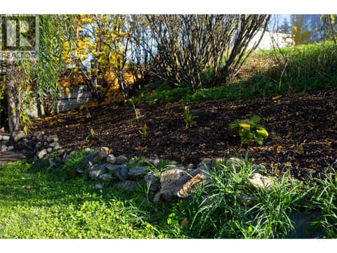 Nice landscaping throughout your yard at 4004 Pleasant Valley Road, Harwood, Vernon