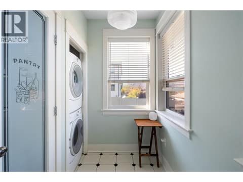 Rear entry / laundry area at 4004 Pleasant Valley Road, Harwood, Vernon