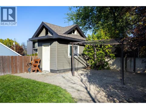 Shed or playhouse? at 4004 Pleasant Valley Road, Harwood, Vernon