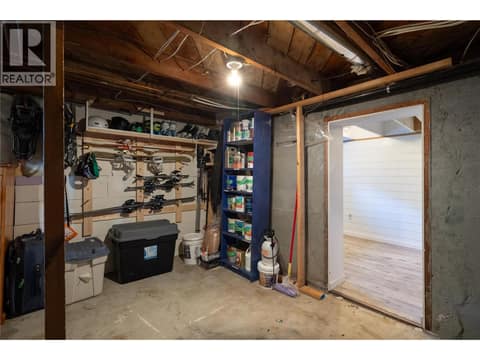 Storage and workshop space at 4004 Pleasant Valley Road, Harwood, Vernon