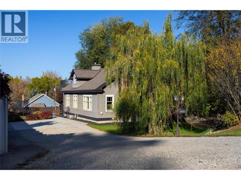 View of your home from the top of your driveway at 4004 Pleasant Valley Road, Harwood, Vernon