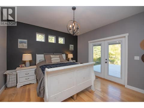 Master bedroom at 342 Lumby Mabel Lake Road, Mabel Lake South, Lumby