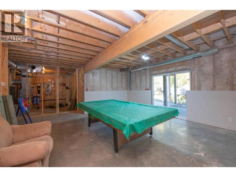 Unfinished basement suitable at 342 Lumby Mabel Lake Road, Mabel Lake South, Lumby