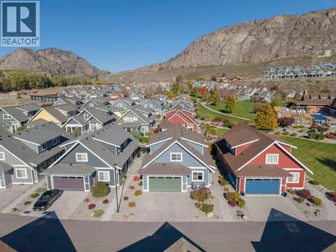 Aerial view of front of home at 2450 Radio Tower Road Unit# 70, Oliver Rural