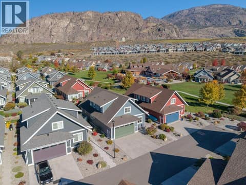 Aerial view of front of home at 2450 Radio Tower Road Unit# 70, Oliver Rural