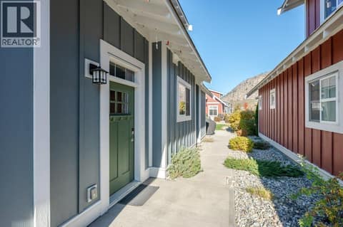 Front entrance with full walkway to front and back at 2450 Radio Tower Road Unit# 70, Oliver Rural