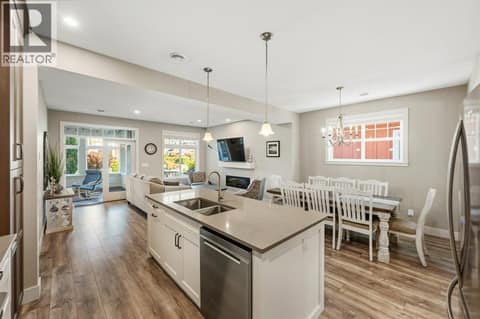Kitchen & dining area at 2450 Radio Tower Road Unit# 70, Oliver Rural
