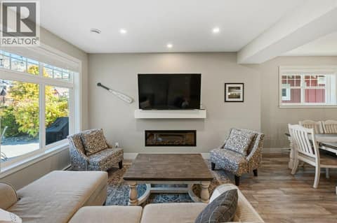 Living room fireplace at 2450 Radio Tower Road Unit# 70, Oliver Rural