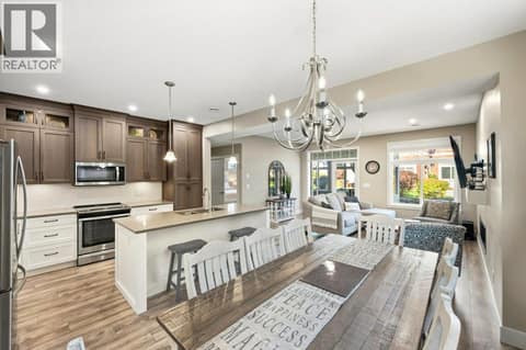 Open living space, view from front entrance at 2450 Radio Tower Road Unit# 70, Oliver Rural