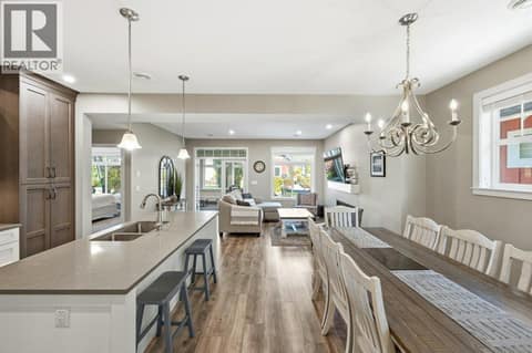 Open living space, view from front entrance at 2450 Radio Tower Road Unit# 70, Oliver Rural