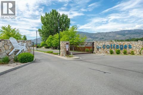 Secure, gated entry at 2450 Radio Tower Road Unit# 70, Oliver Rural