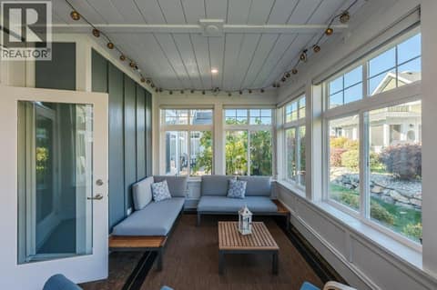 Sunroom with glass enclosure at 2450 Radio Tower Road Unit# 70, Oliver Rural