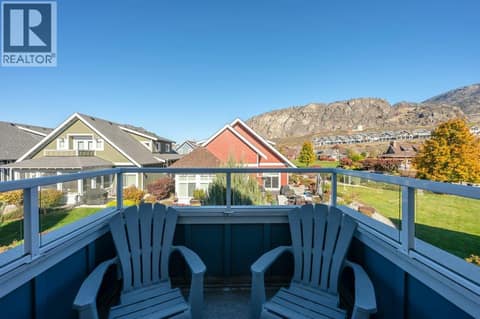 Upper level balcony at 2450 Radio Tower Road Unit# 70, Oliver Rural