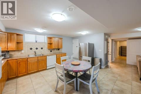Basement kitchen at 1124 Fairview Road, Oliver