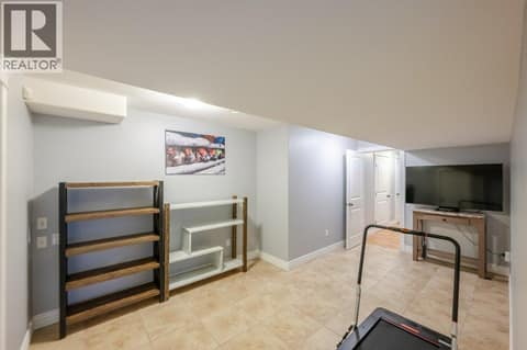Bonus room for gym, hobby, playroom at 1124 Fairview Road, Oliver