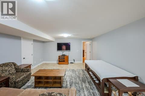 Recreation room - basement at 1124 Fairview Road, Oliver