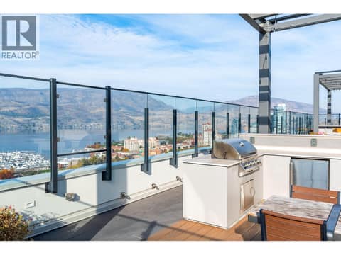 Rooftop Kitchen at 1471 St Paul Street Unit# 1609, Kelowna North
