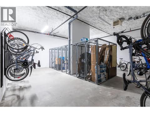 Shared bike room at 1471 St Paul Street Unit# 1609, Kelowna North
